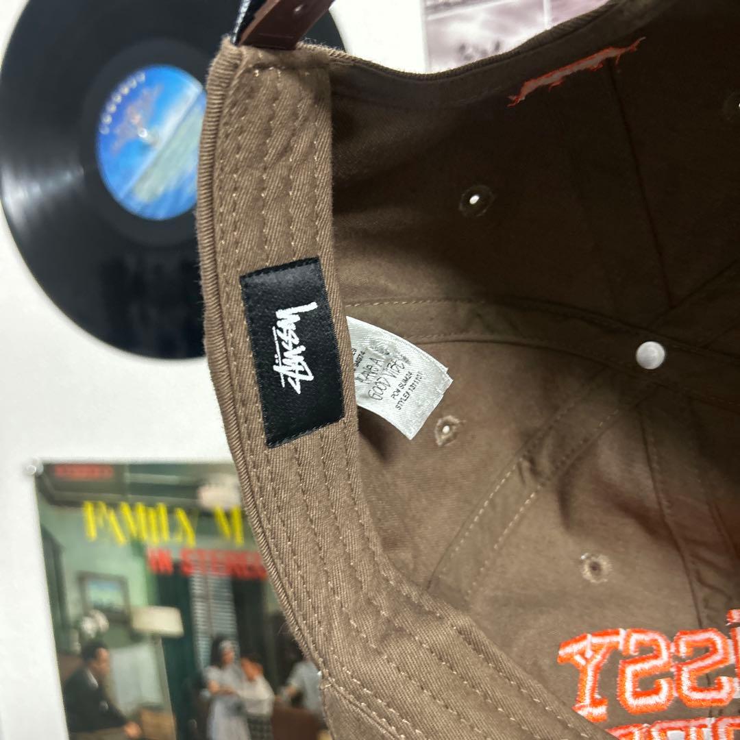 STÜSSY SPORT ブラウンキャップ