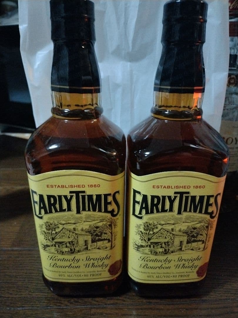 旧アーリータイムズ　イエローラベル　700ml　2本