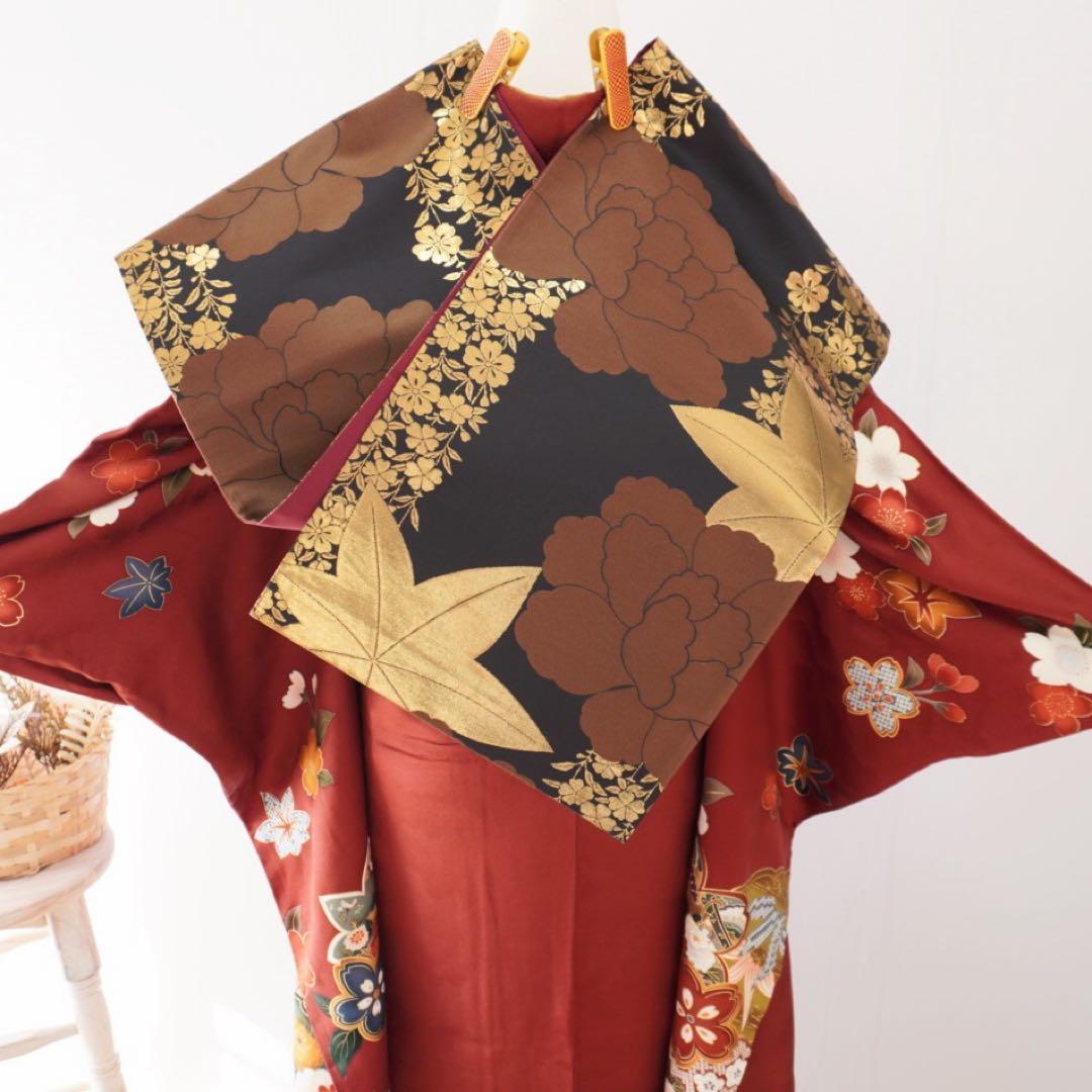 振袖フルセット 980F 5点セット　正絹 すべて正絹