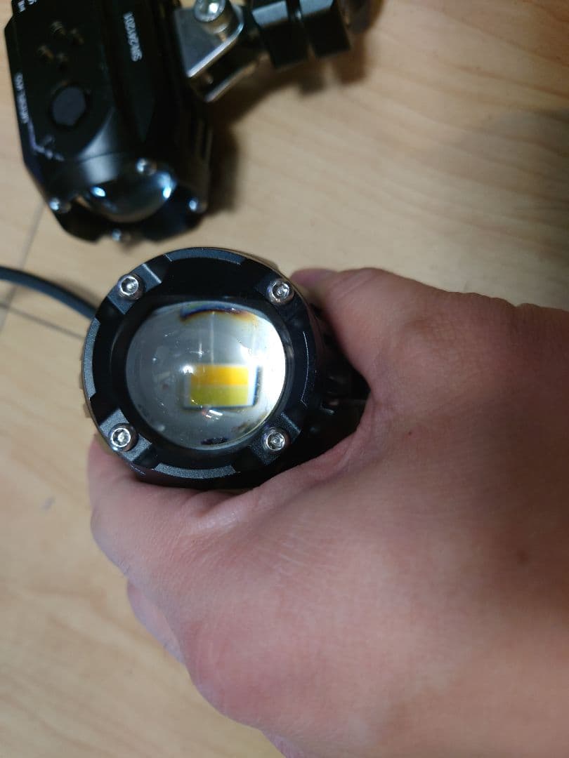 カエディア　バイク　フォグランプ