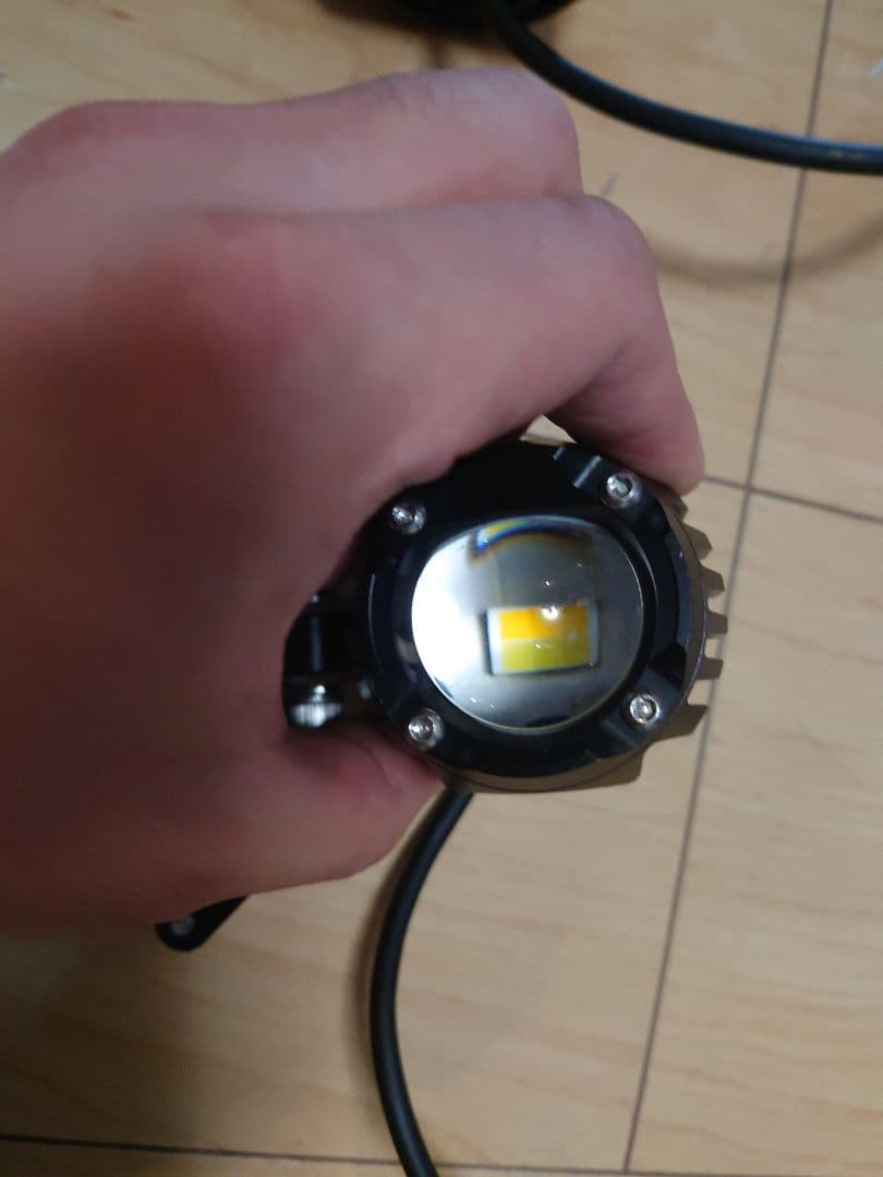 カエディア　バイク　フォグランプ