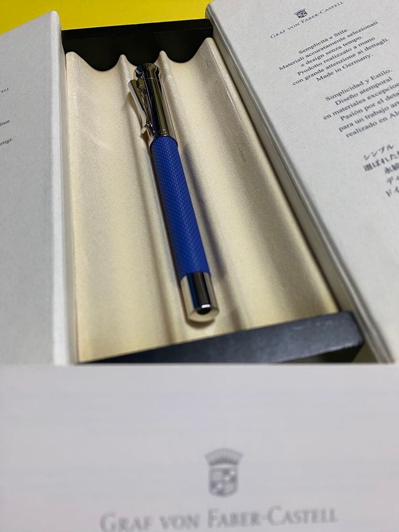 【新品 未使用】Graf von Faber-Castell 万年筆 インディゴ