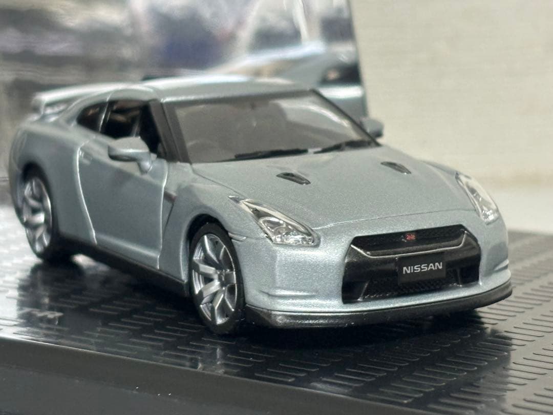 日産/スカイライン/50周年/限定/ミニカー/GT-R/シルバー/R35/純正