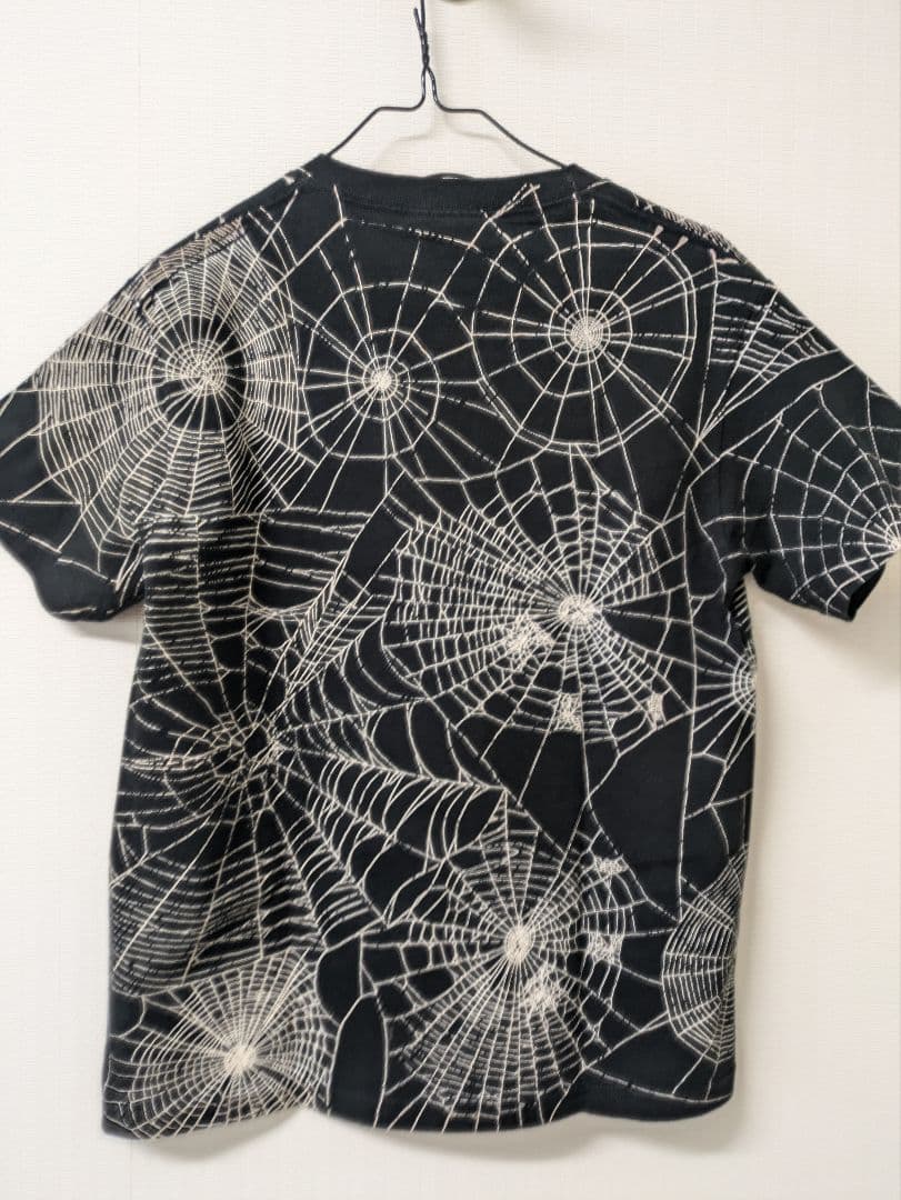 【超希少！】【極美品！】Vintageスパイダーウェブ蜘蛛の巣Tシャツ USA