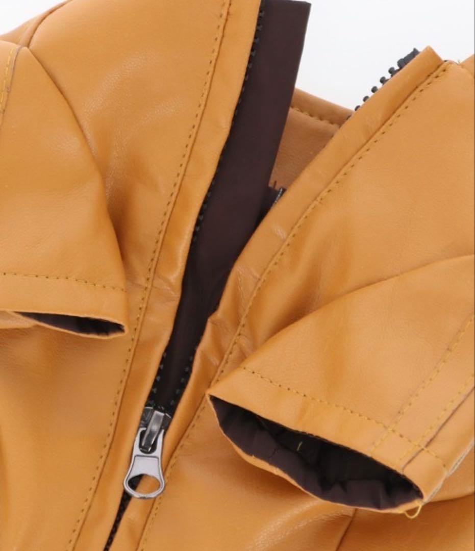 【新品未使用】犬用 ペット用 AVIREX パッチドライダースジャケット FBS