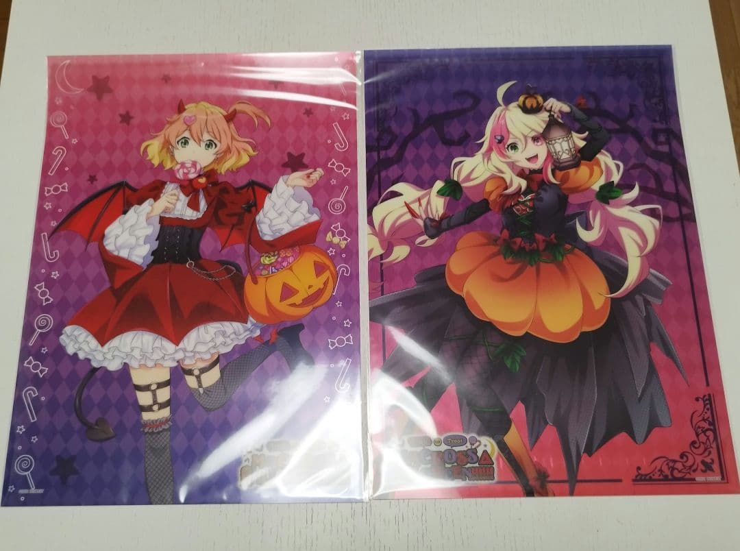 マクロスΔ　【クリアポスター 10枚セット】新品