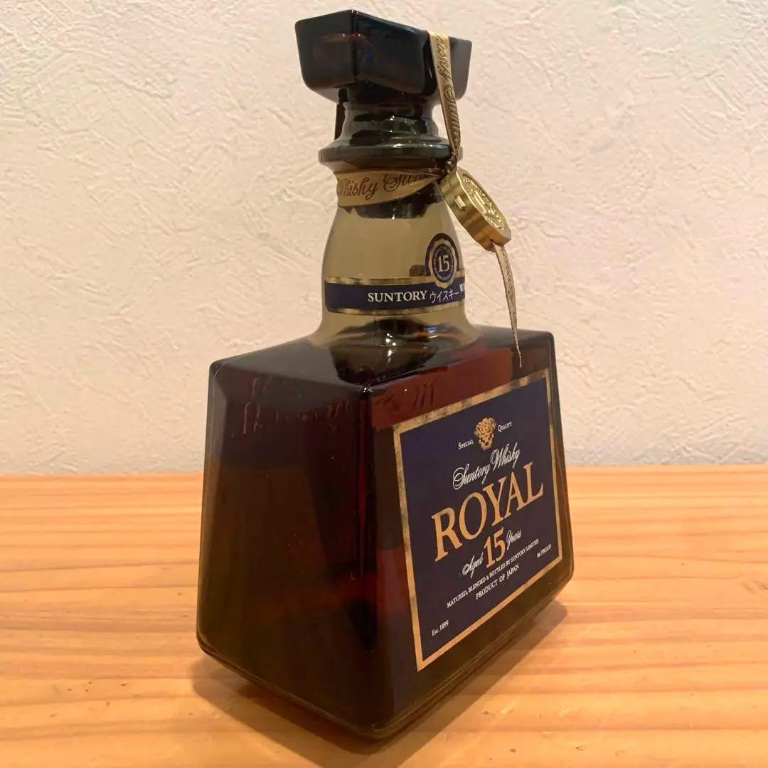 【未開封】サントリー 古酒 ローヤル プレミアム 15年 ブルーラベル