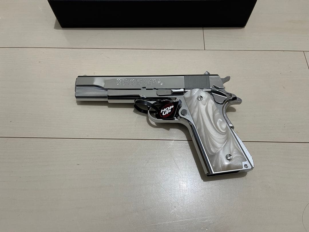 東京マルイ コルトガバメントSeries'70 Nickel Finish