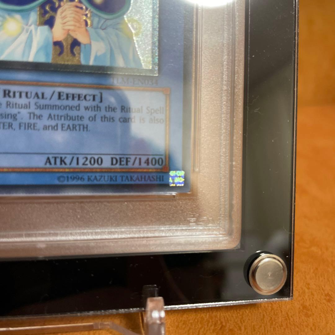 PSA10 遊戯王 英語 北米版 精霊術師ドリアード レリーフ BGS 鑑定