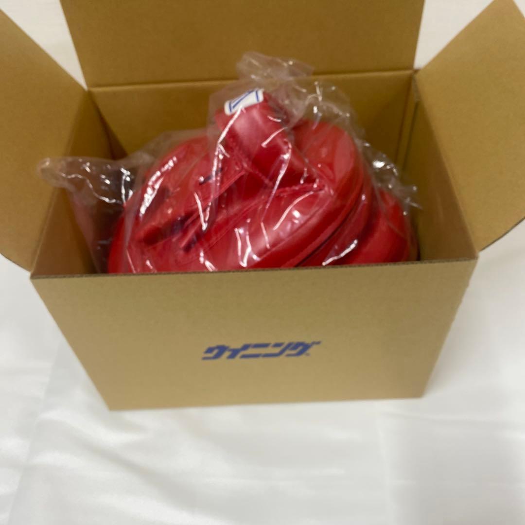 新品未使用未開封Winning パンチングミット レッドCM-50