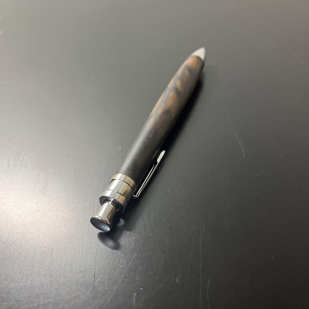 工房楔　黒柿　孔雀木　ボールペン