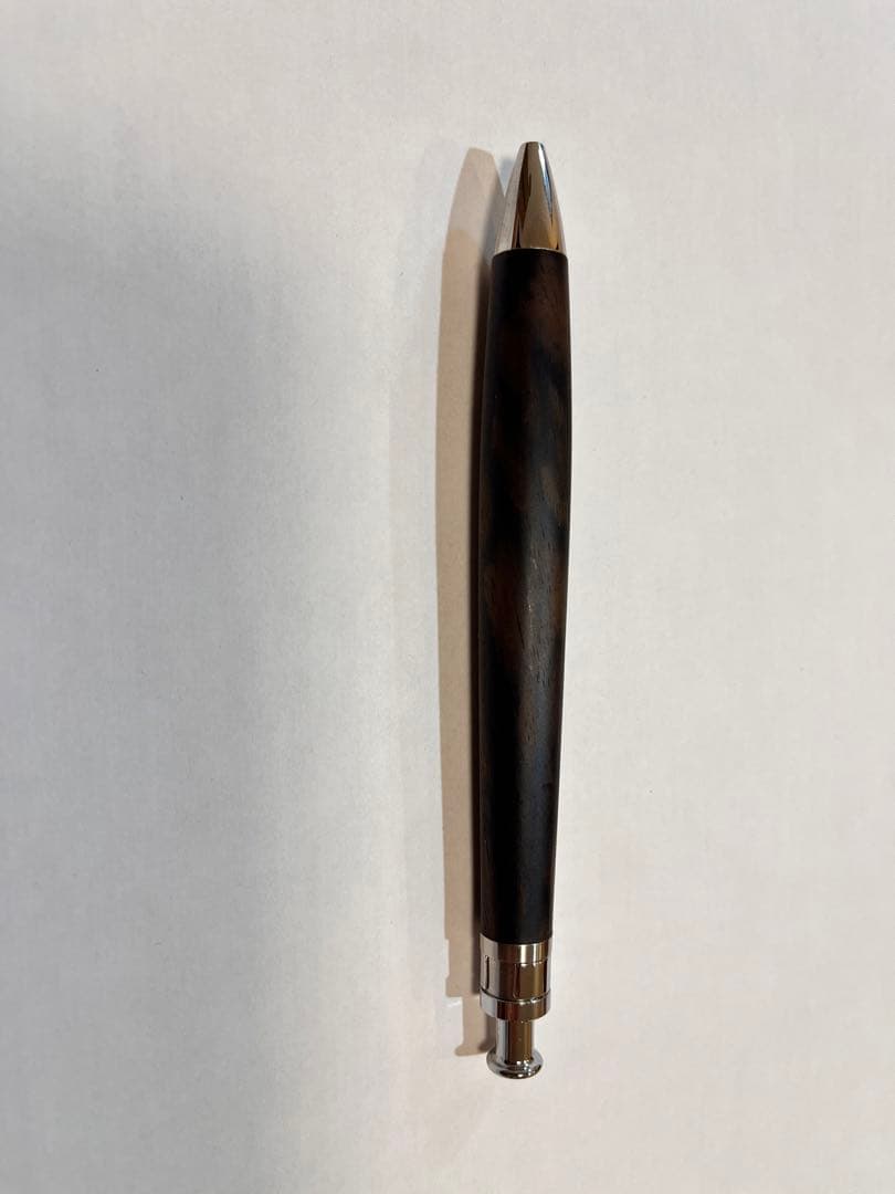 工房楔　黒柿　孔雀木　ボールペン