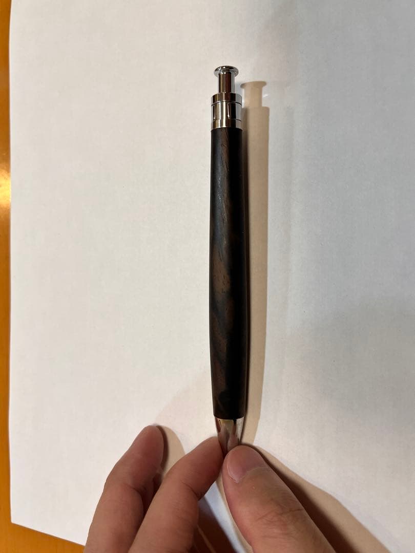 工房楔　黒柿　孔雀木　ボールペン
