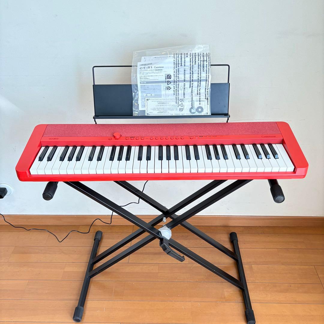 【極美品・付属品完備】CASIO Casiotone 電子キーボード CT-S1