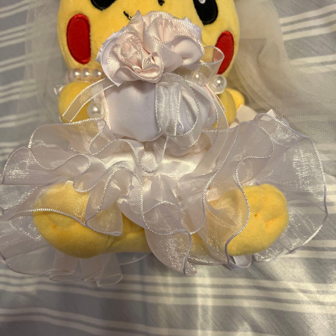 ポケットモンスター/ポケモン　ウエディングピカチュウ　ぬいぐるみ