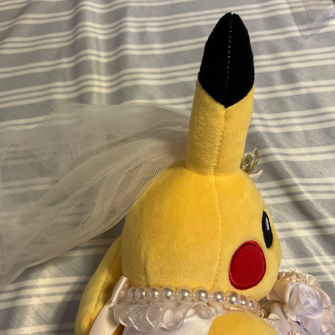 ポケットモンスター/ポケモン　ウエディングピカチュウ　ぬいぐるみ