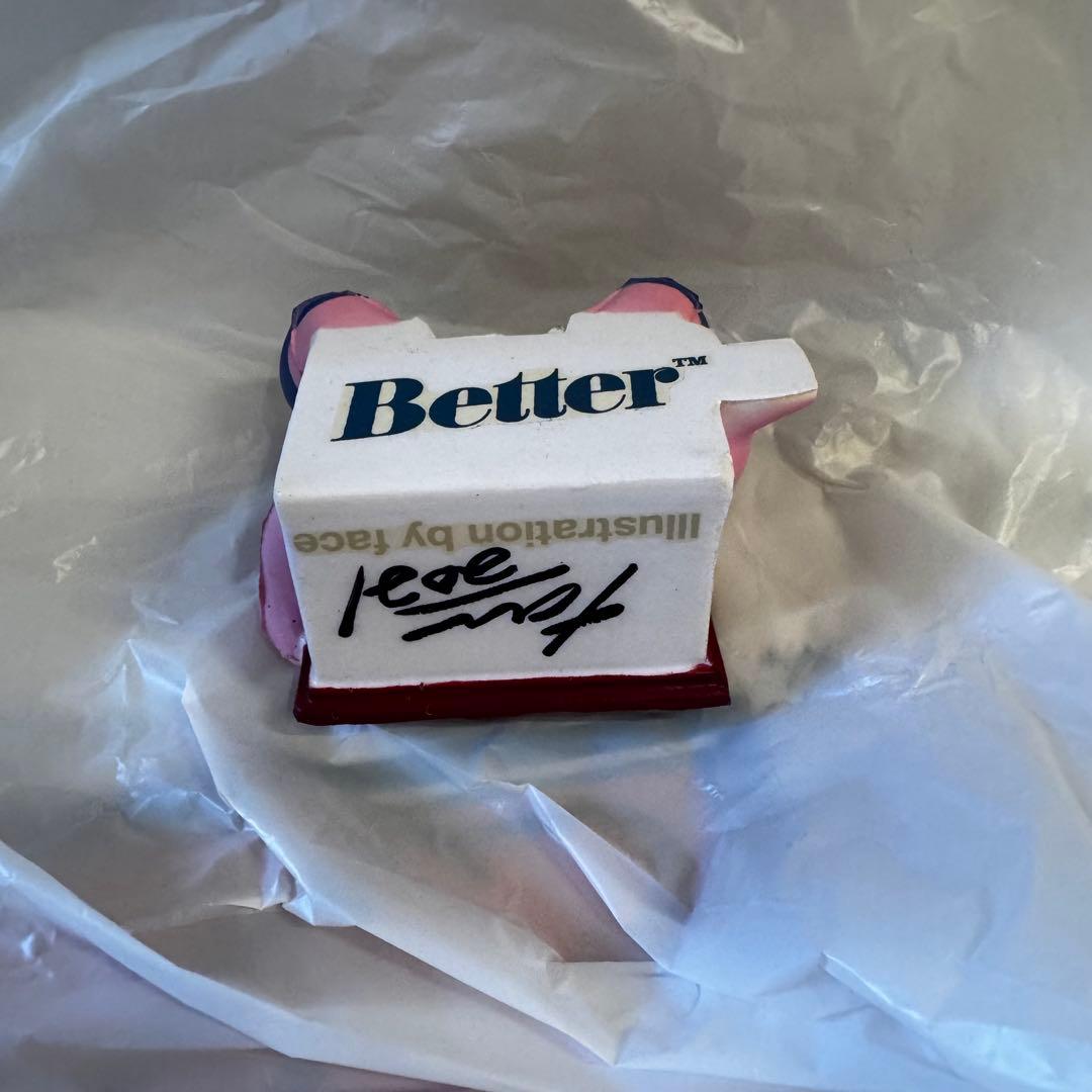 サイン付 FACE OKA BETTER GIFT SHOP コラボフィギュア