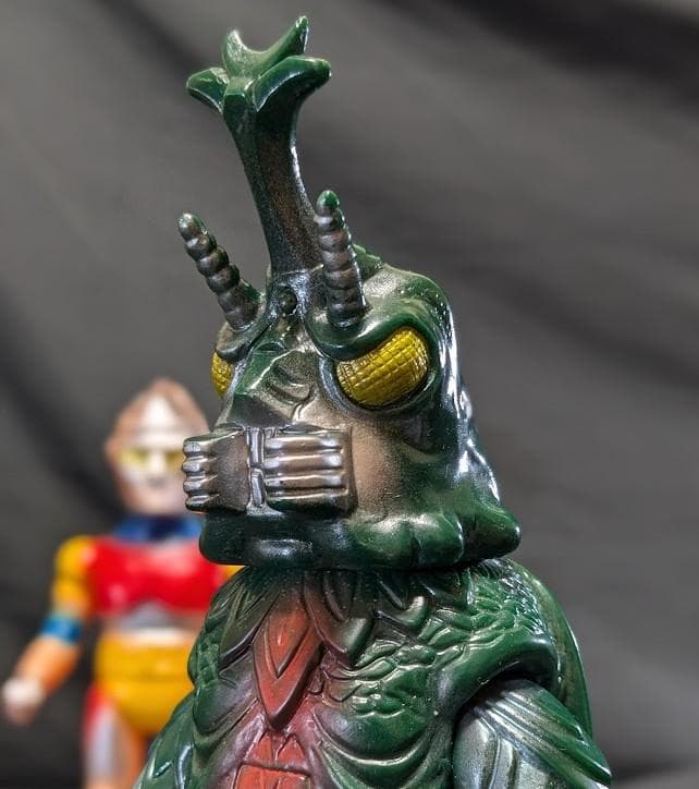 ジェットジャガー＆メガロ（Ｍ１号・ブルマァク復刻）ソフビフィギュア２体セット