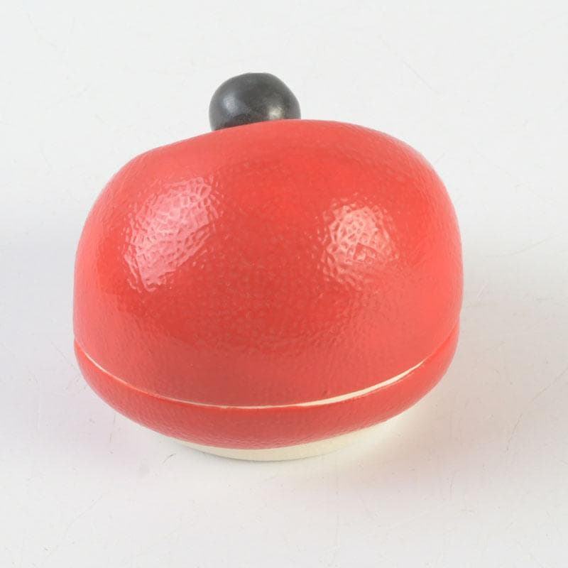 茶道具　萬古焼　加賀瑞山造　はじき猿　香合　共箱　V　9804