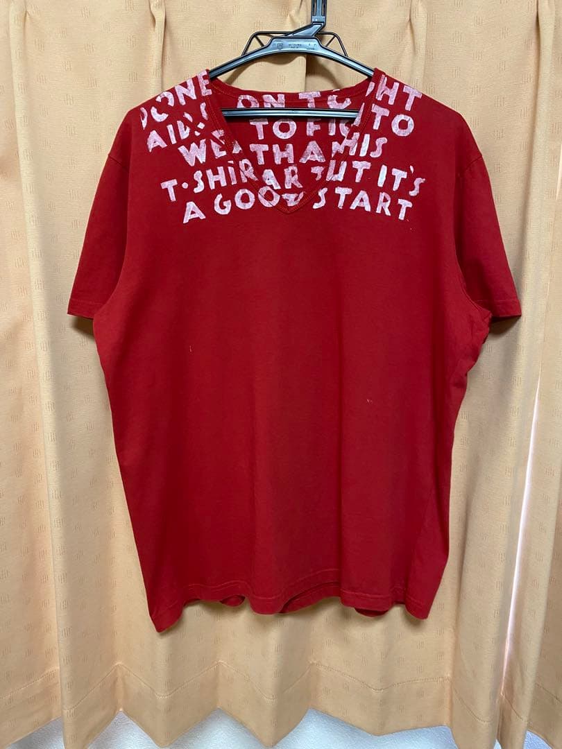 ★激安‼️極上‼️人気サイズ★エイズ T 赤×白 L 00SS ここのえタグ 初期物