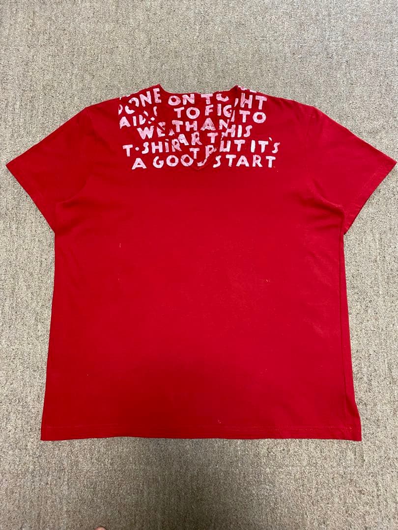 ★激安‼️極上‼️人気サイズ★エイズ T 赤×白 L 00SS ここのえタグ 初期物