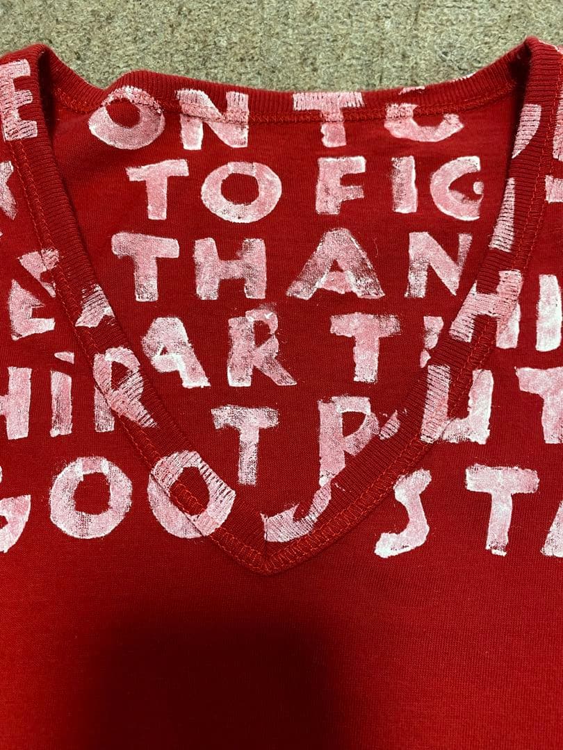 ★激安‼️極上‼️人気サイズ★エイズ T 赤×白 L 00SS ここのえタグ 初期物