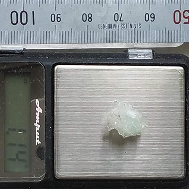 1.14g　アダマイト　メキシコ産　アダム鉱　鉱物標本　レアストーン