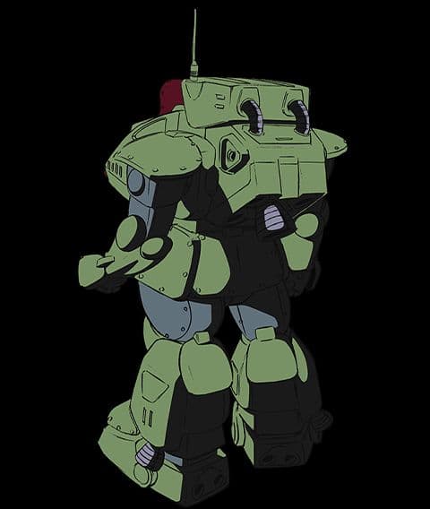 【フォロー割】1/35ウェーブ　スタンディングトータスMark II　PS版