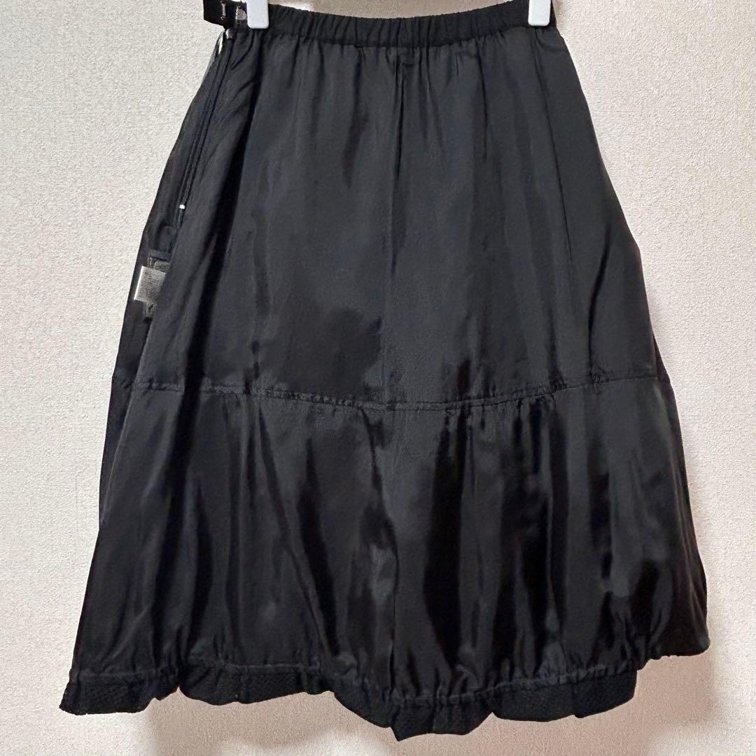 エイココンドウ　デザインスカート　Ｌ　アシンメトリー　バルーン 未使用【Ｅ2】