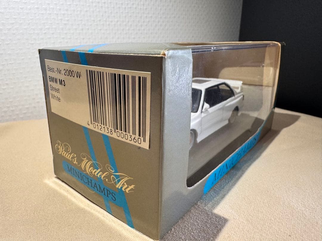 MINICHAMPS BMW M3 ホワイト ミニカー 1/43