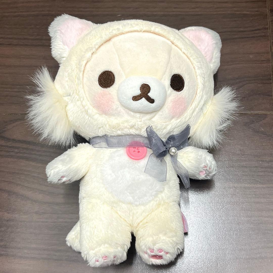 レア★コリラックマぬいぐるみ　ふんわり可愛い夢テーマうさぎ　コリラックマキャット