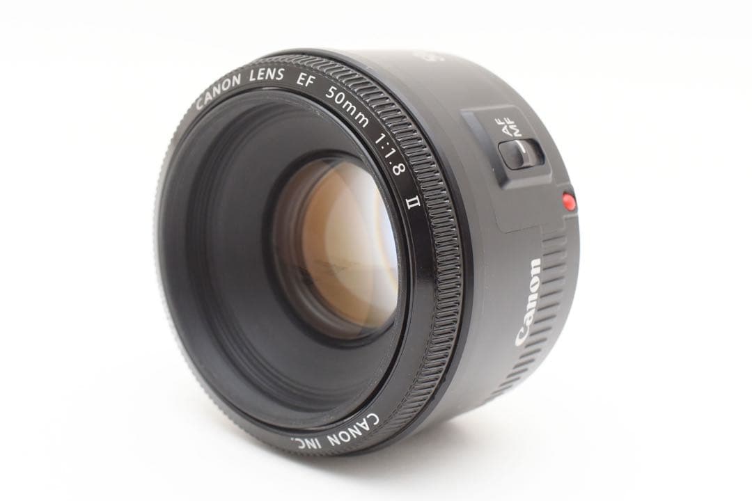 美品　CANON EF 50mm 1.8 II 単勝点レンズ