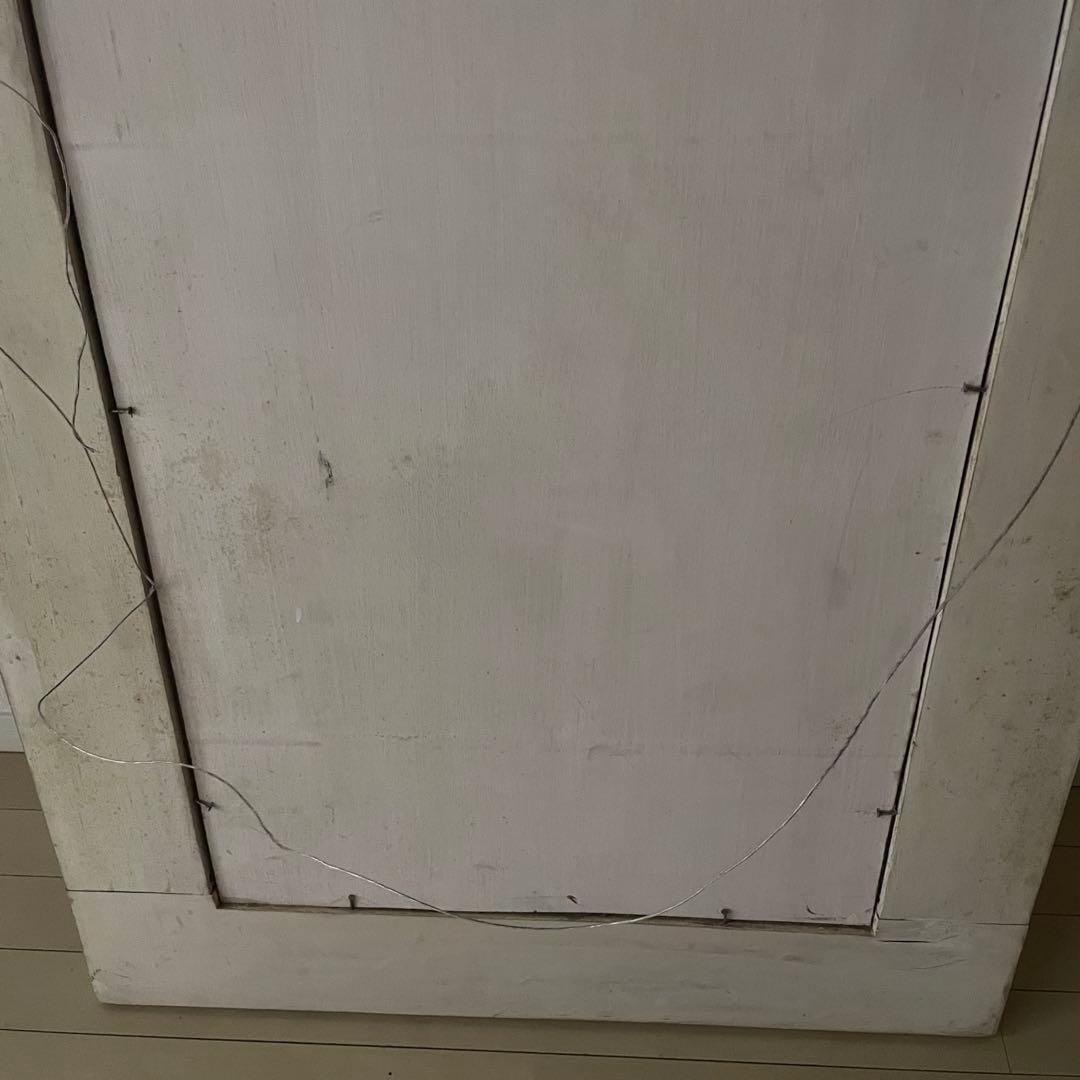 アンティーク ミラー 姿見 全身鏡 木製フレーム 店舗什器 ヴィンテージ