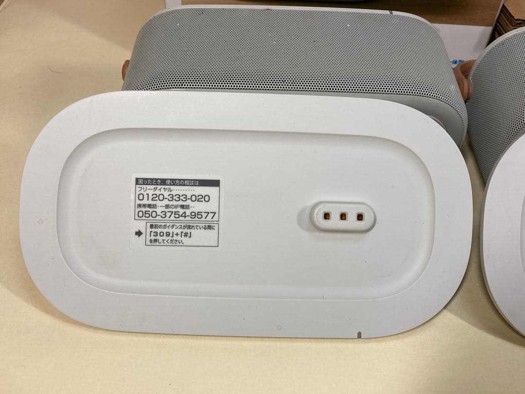 中古　srs-lsr200　2個　お手元テレビスピーカー　使用感あり