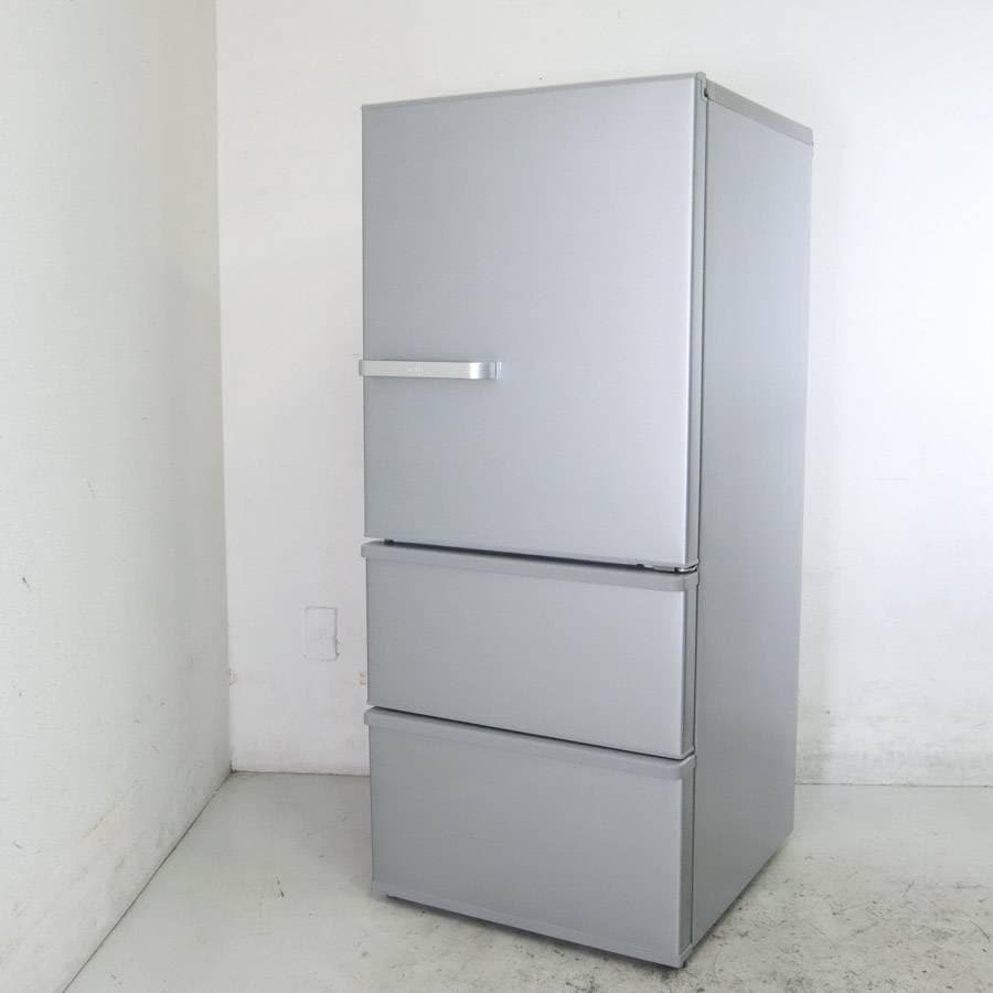 値下AQUA 272L 3ドア 冷蔵庫 AQR-27H(S) シルバー 右開