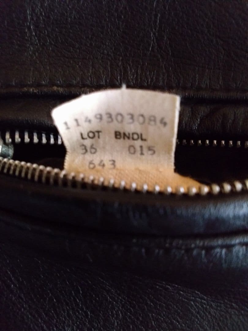 Schott　ライダース　643 ボア付　 90's