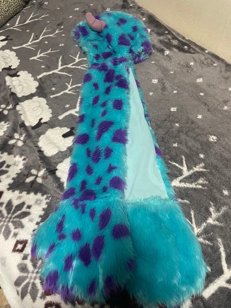 ディズニー　サリー　マフラー　ファンキャップ