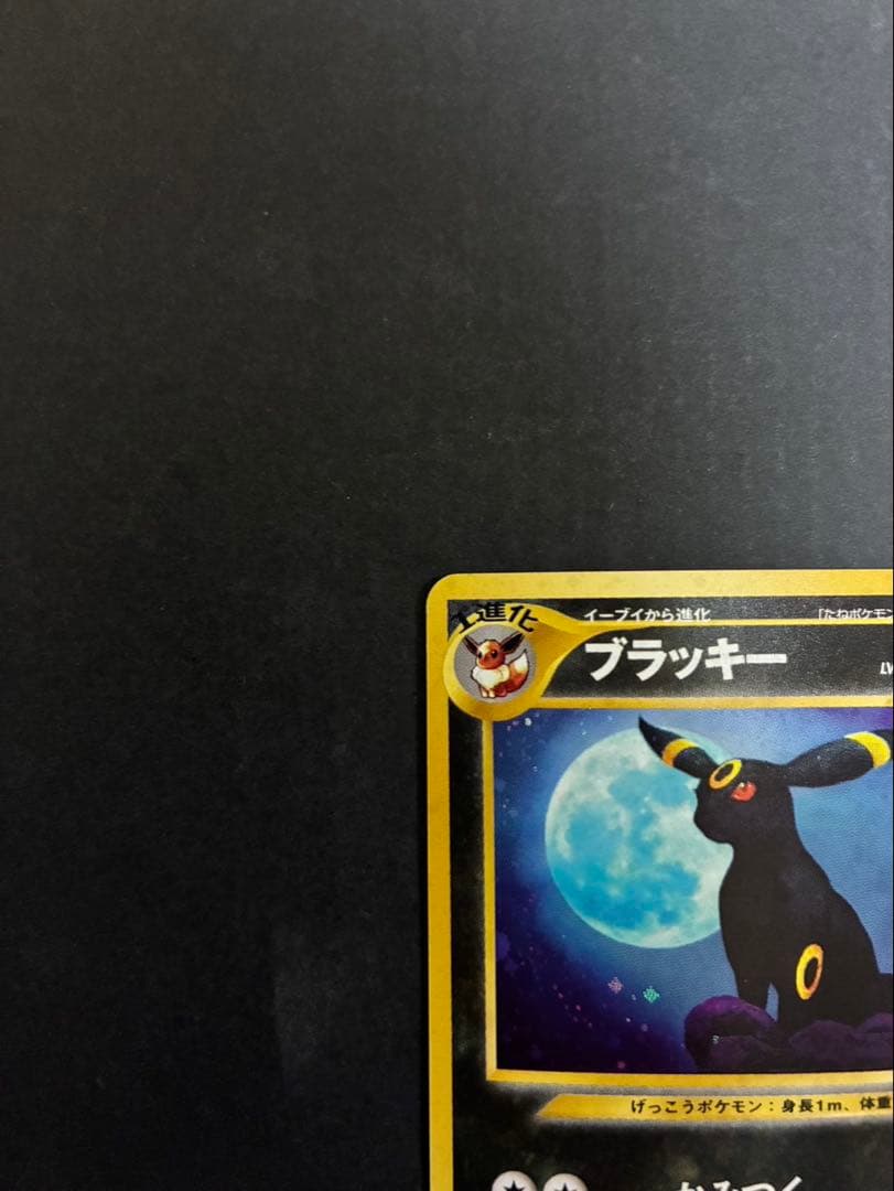 【良品】ポケモンカード ブラッキー 旧裏 拡張パック第2弾 遺跡をこえて