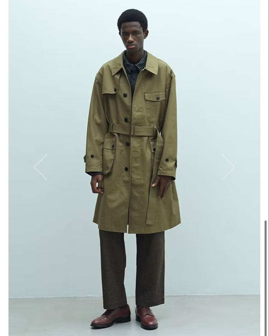 新品未使用）ORGUEIL コットン100% トレンチコート サイズ38