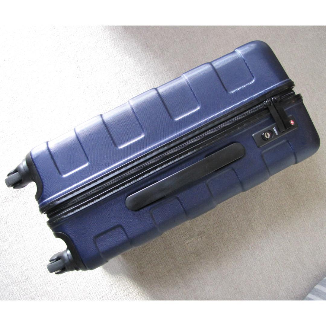 無印良品 MUJI　キャリーケース　スーツケース　33L　紺系　G6AA061