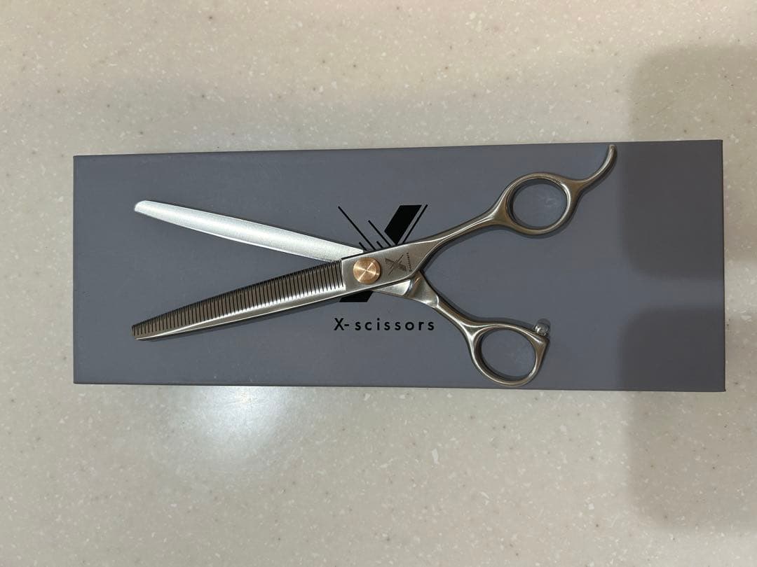 X-scissors 56目　セニングシザー　7インチ