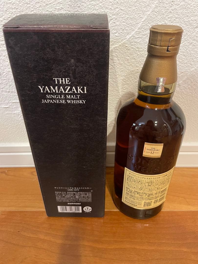 中*ん様 【新品未開封】サントリー山崎12年シングルモルトウィスキー