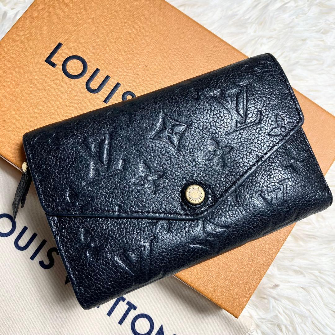 ルイヴィトン＊アンプラント ポルトフォイユキュリーズM60568