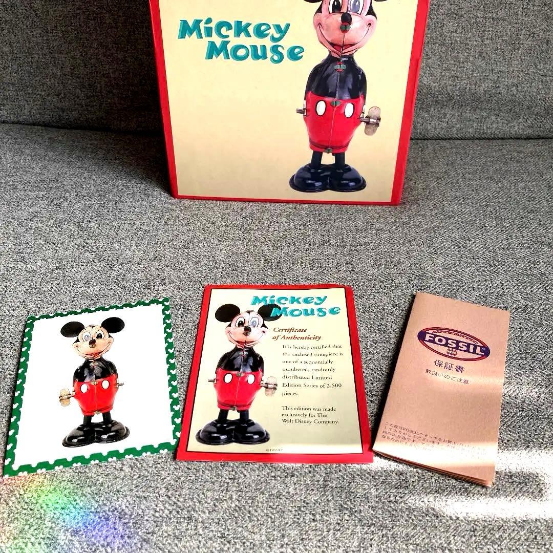 ヴィンテージ　ディズニー　ミッキー70周年バースデイ　ティントイ&腕時計セット