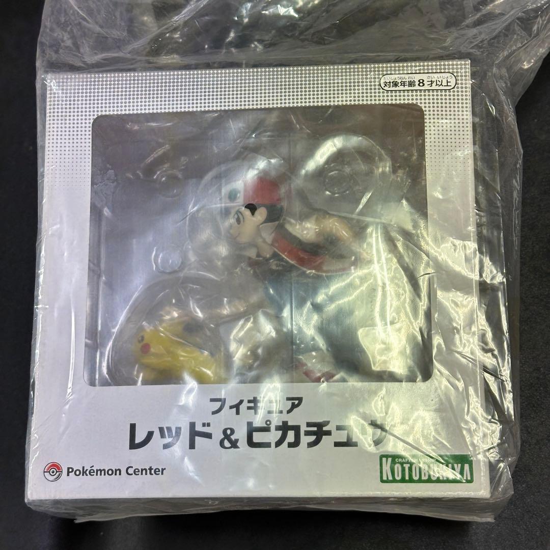 フィギュア レッド＆ピカチュウ 1/8 ポケモンセンターオリジナル サトシ