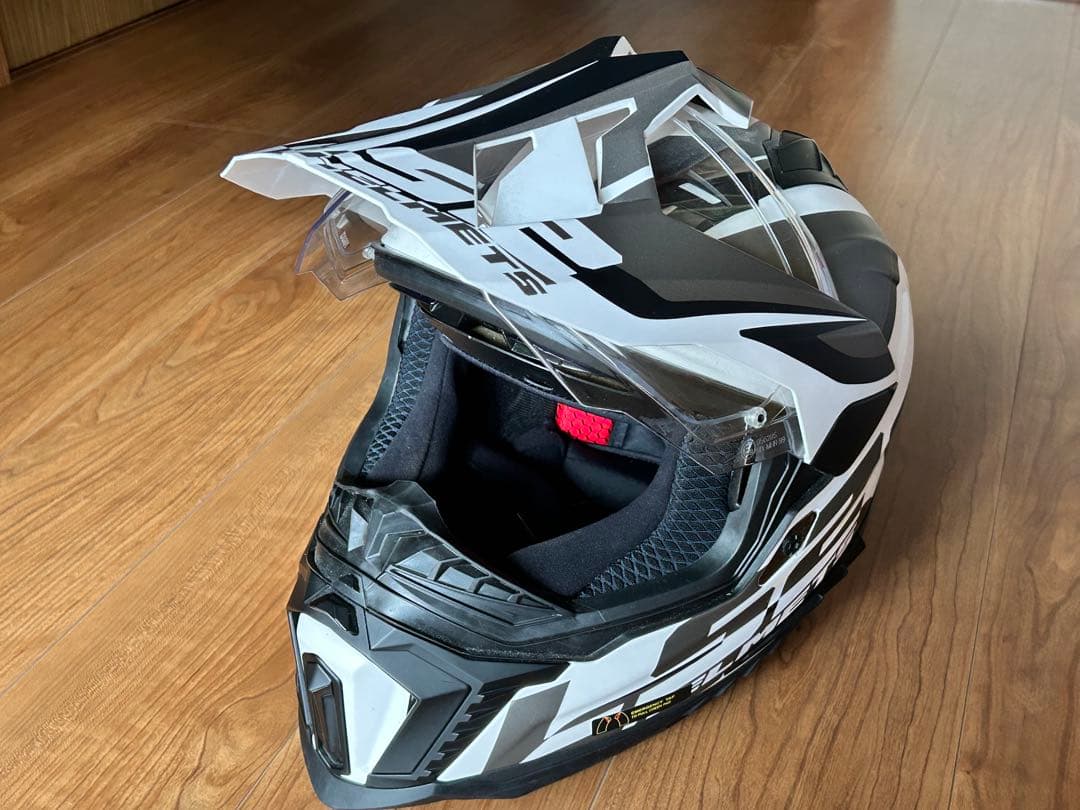 LS2 ヘルメット インナーバイザー付き Mサイズ MX701(2022モデル)