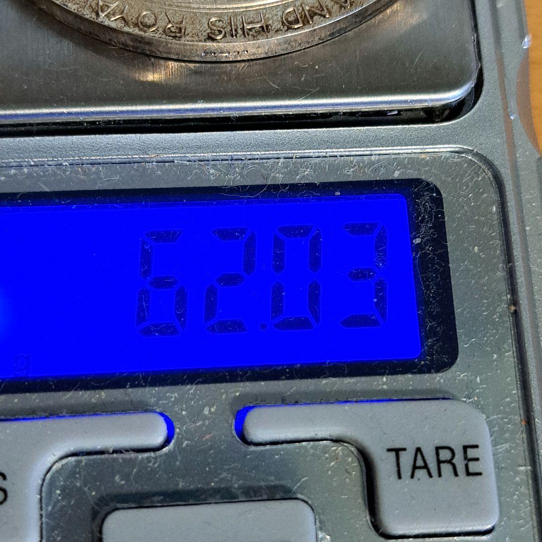 天皇陛下英国訪問記念メダル　品位SV925　62g　　英国政府品質保証