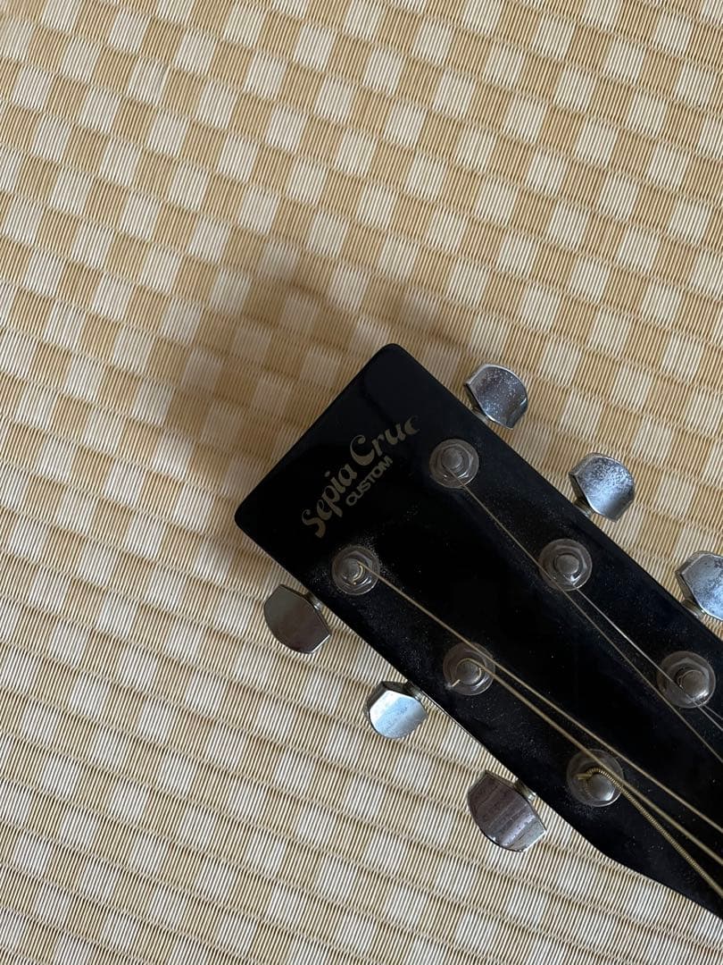 sepia crue アコースティックギター ブラックブルー