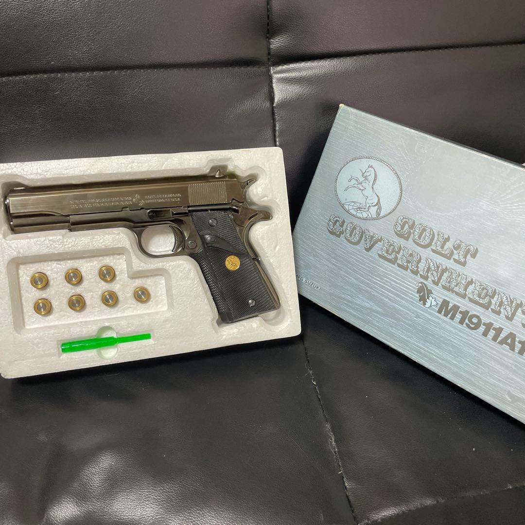 M1911A1 ブラック　メタルフィニッシュ　モデルガン