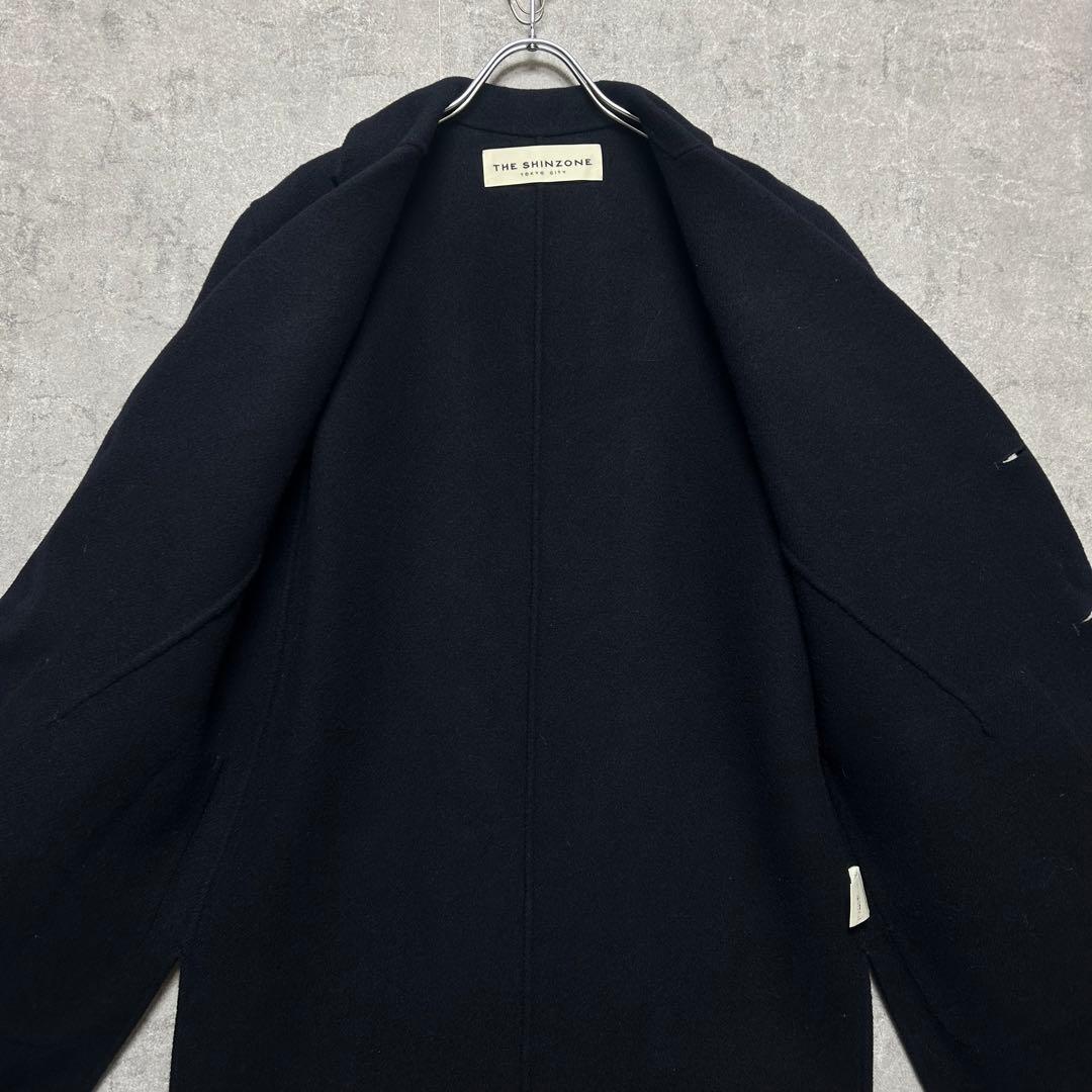 【美品】THE SHINZONE ウールコート オーバーサイズ 36
